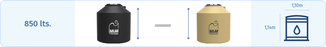 rotomoldeo-tanques de agua-850lts